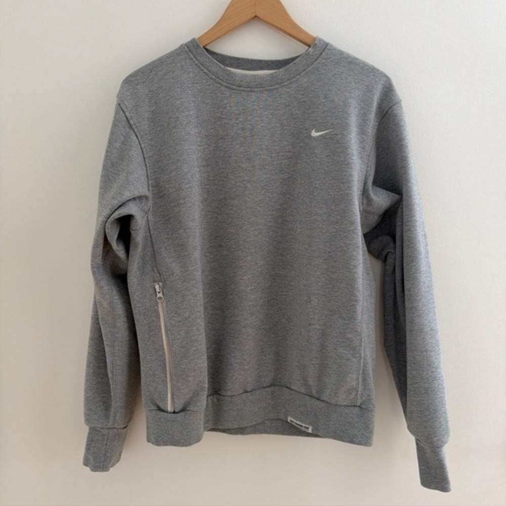 Nike Standard Issue Dri-FIT Team Basketball Crewneck Grey DQ5820-063 Small